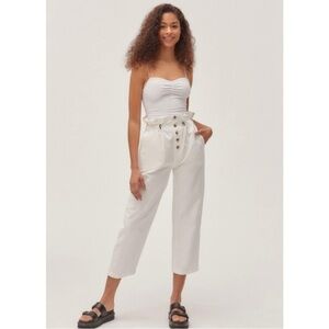 Urban outfitters high waisted paper bag pants